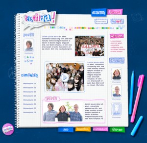 Schueler Chat bekommt Portaldesign von kaiser-grafix