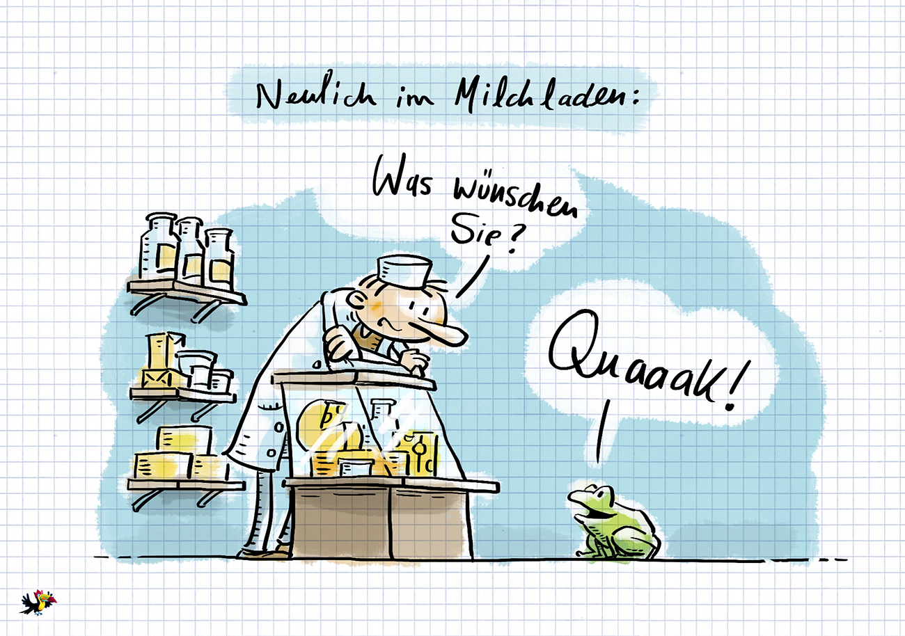 lustige Bilder Frosch Witz