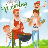 Vatertag Grußkarten