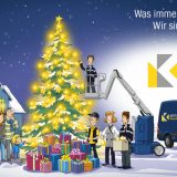 Weihnachten Grußkarte, Spiel, Trickfikm