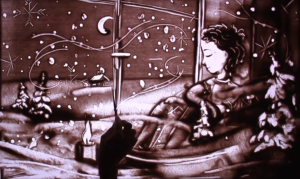 Weihnachtsgrußkarten von Kaiser Grafix/Sandmalerei von Chriskai